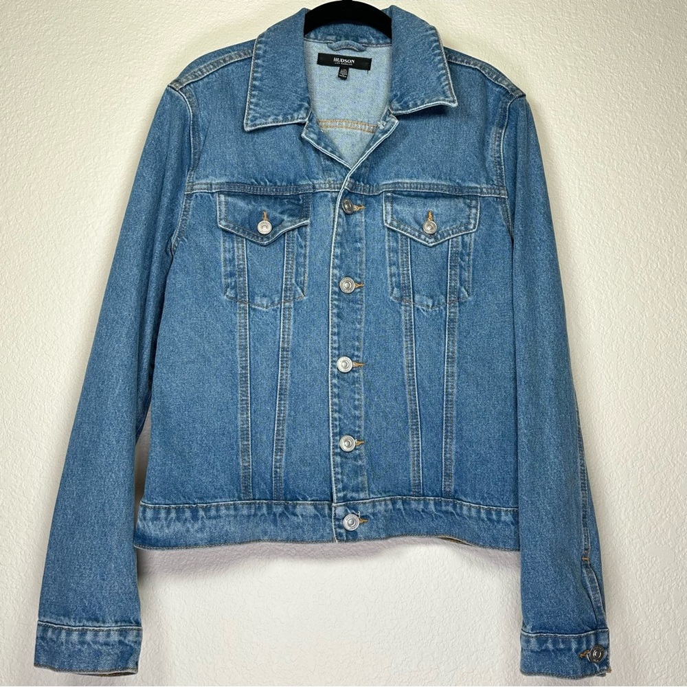 Hudson Jeans Trucker Jean Jacket Cotton L/XL
